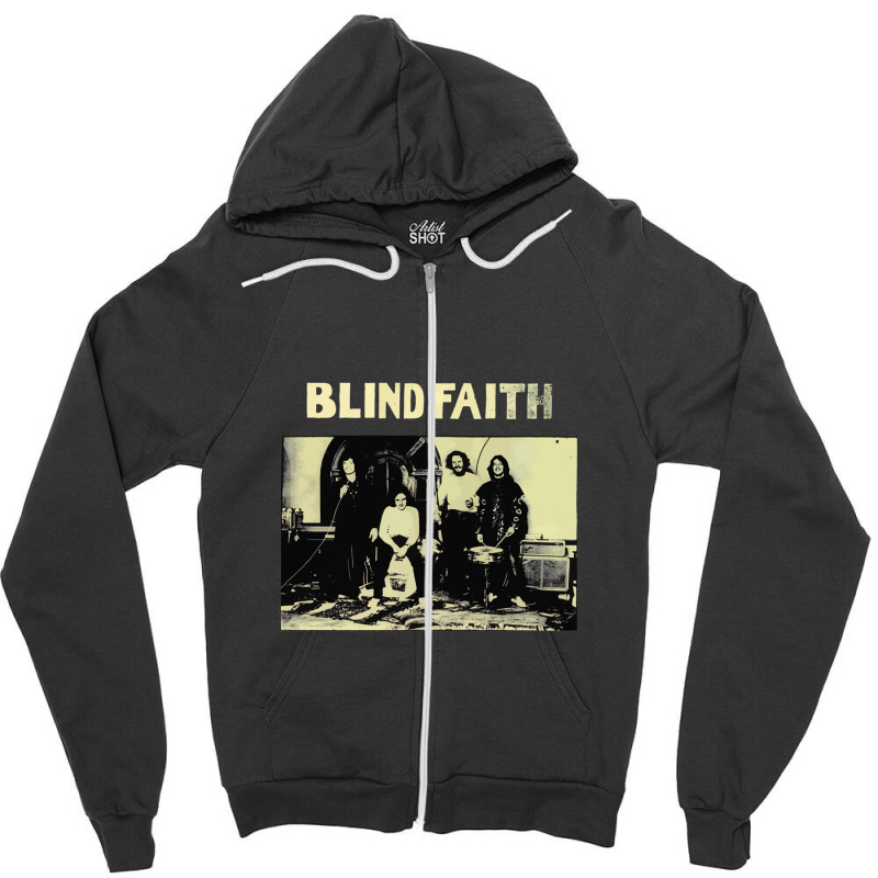 Blind Faith Classic Zipper Hoodie by Alexsmith | Artistshot