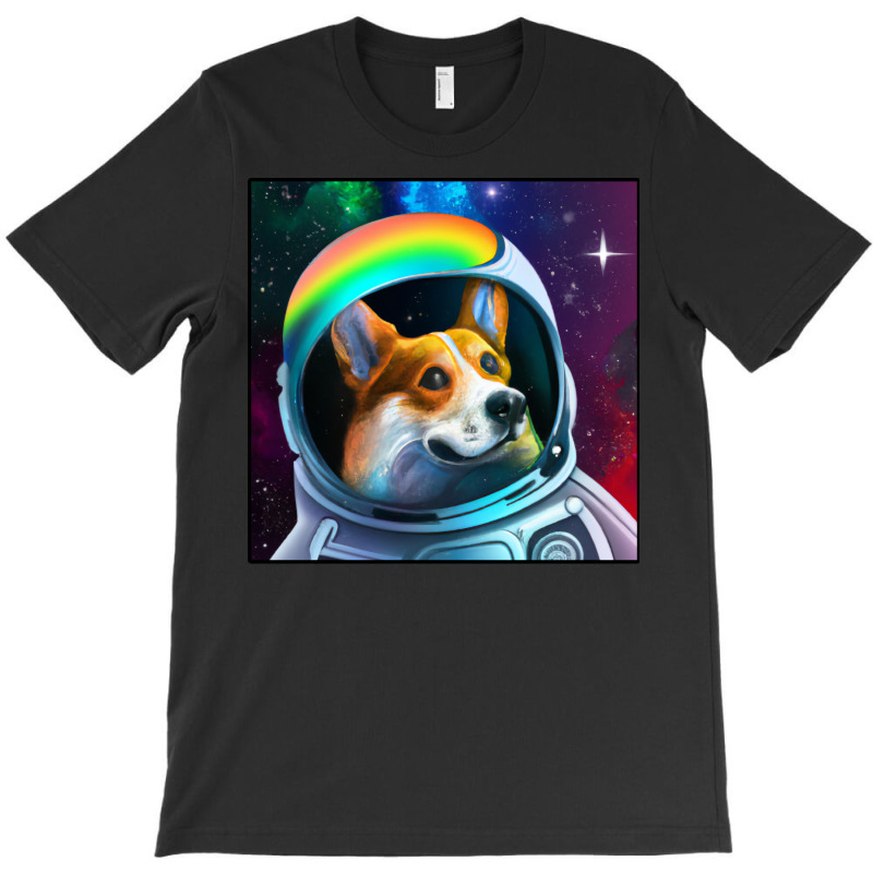 Astronaut Corgi T-shirt | Artistshot