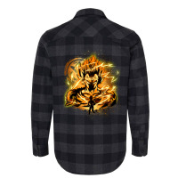 Copy Of Golden Saiyan Kaioken Flannel Shirt | Artistshot