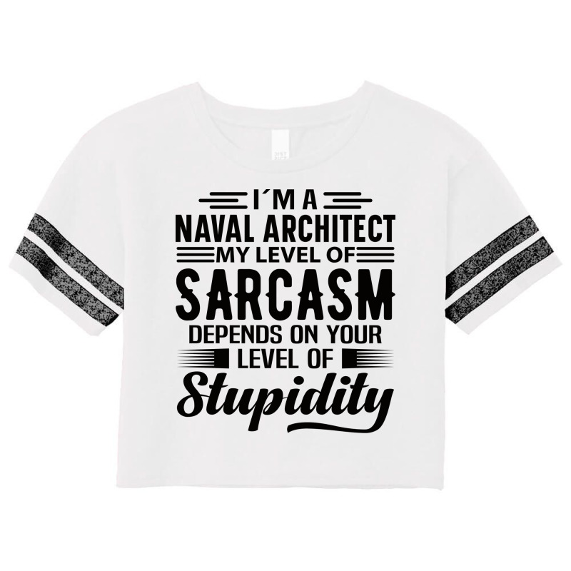 Im A Naval Architect Gift Scorecard Crop Tee by sawinwillcaz | Artistshot