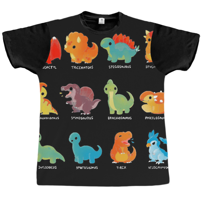 Dinosaur Graphic T-shirt | Artistshot