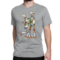 Robot Love Valentine Classic T-shirt | Artistshot