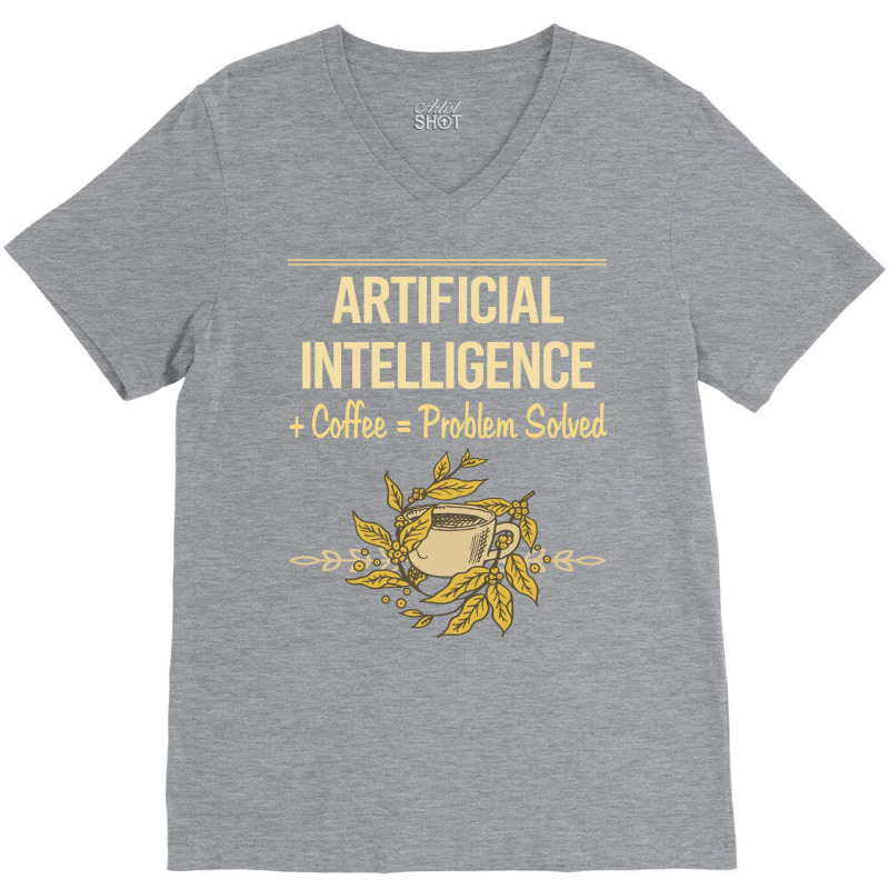 Artificial Intelligence Ai V-neck Tee | Artistshot