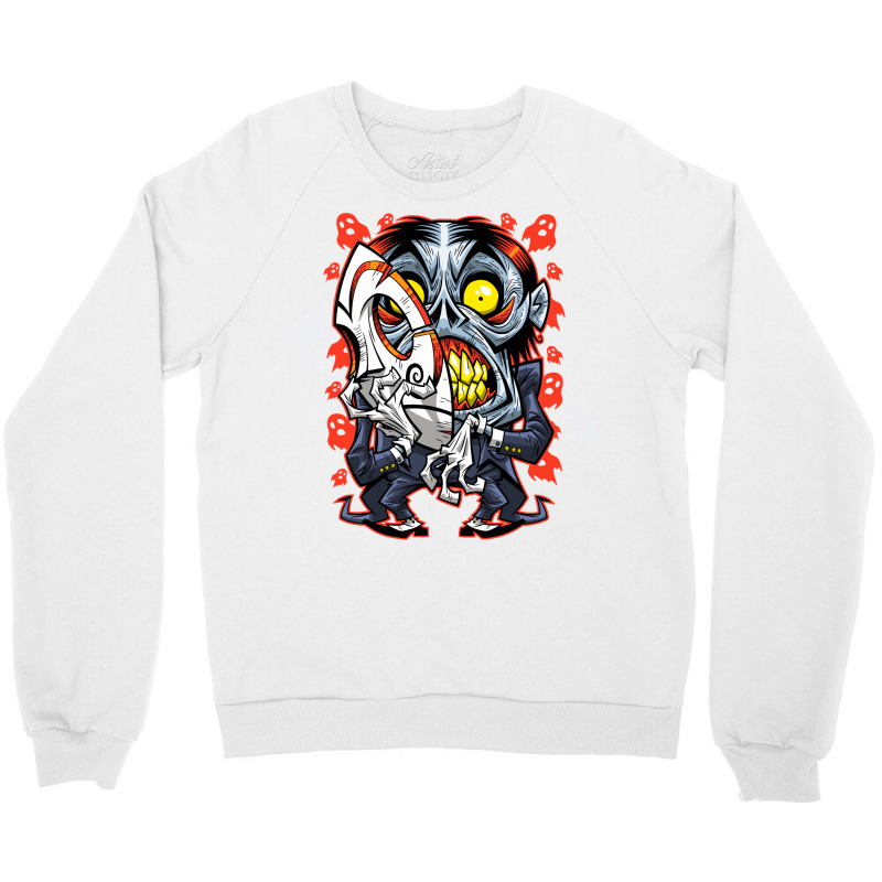 Ghost Buddy Crewneck Sweatshirt | Artistshot