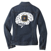 Artificial Intelligence Ladies Denim Jacket | Artistshot