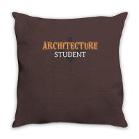 Architecture Student Becoming Architect Travel Throw Pillow | Artistshot