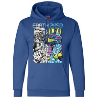 Earth 2050   Damage And The Future Of The Earth Champion Hoodie | Artistshot