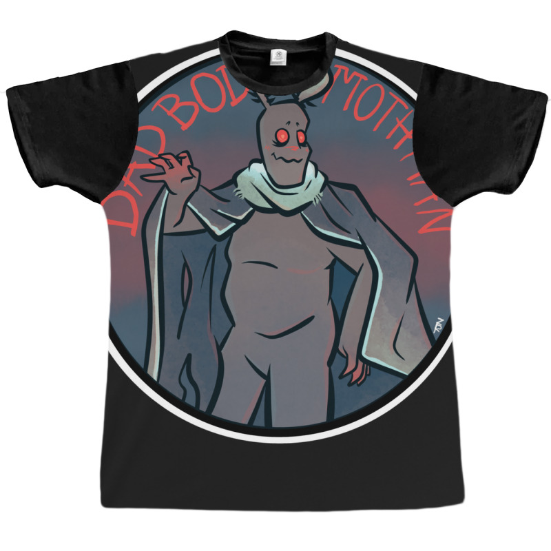 Dad Bod Mothman Graphic T-shirt by zakerincute9 | Artistshot