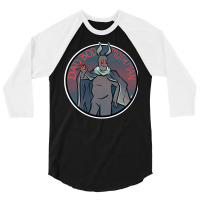 Dad Bod Mothman 3/4 Sleeve Shirt | Artistshot