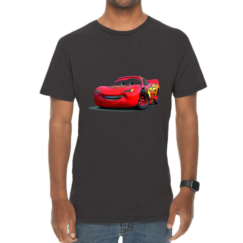 Lightning Mcqueen Vintage T-Shirt by GiaMuller | Artistshot