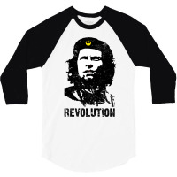 Revolution! 3/4 Sleeve Shirt | Artistshot