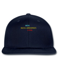 Best Data Architect Ever With Vintage Retro Font Printed Hat | Artistshot