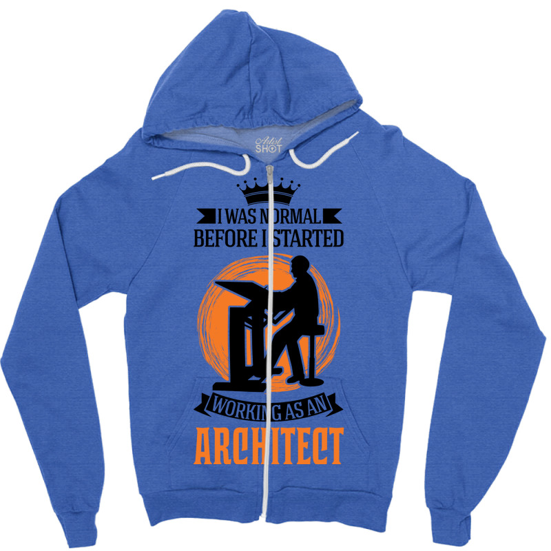 Architect Architecture Trending Zipper Hoodie | Artistshot