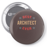 Best Architect Ever Travel Pin-back Button | Artistshot