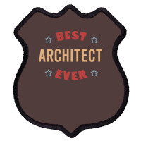 Best Architect Ever Travel Shield Patch | Artistshot