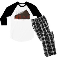 Farm And Trees Gift Men's 3/4 Sleeve Pajama Set | Artistshot