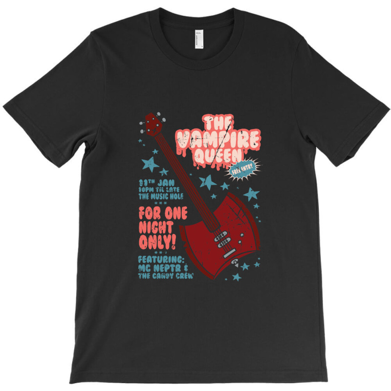  l'affiche De La Musique De La Reine Des Vampires  Par Toastmonsters T-shirt | Artistshot