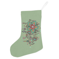 Flower Algorithm Holiday Stocking | Artistshot