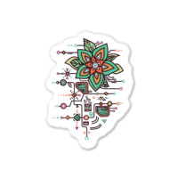 Flower Algorithm Sticker | Artistshot