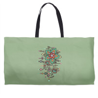 Flower Algorithm Weekender Totes | Artistshot