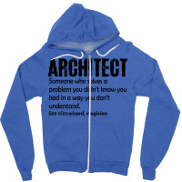 Architect Cool Zipper Hoodie | Artistshot