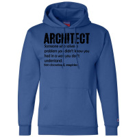 Architect Cool Champion Hoodie | Artistshot