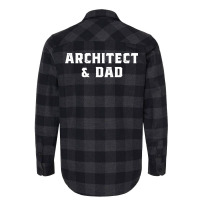 Architect And Dad Architecture Design Retro Flannel Shirt | Artistshot