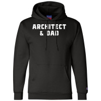 Architect And Dad Architecture Design Retro Champion Hoodie | Artistshot