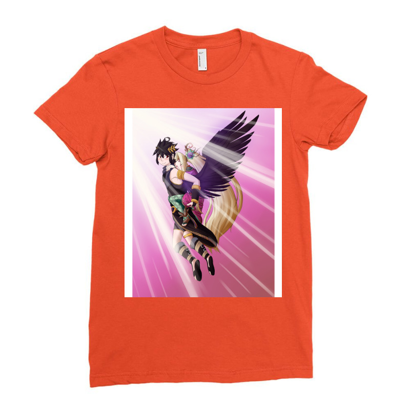 Dark Pit X Viridi Ladies Fitted T-Shirt by zakerincute9 | Artistshot