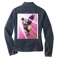 Dark Pit X Viridi Ladies Denim Jacket | Artistshot