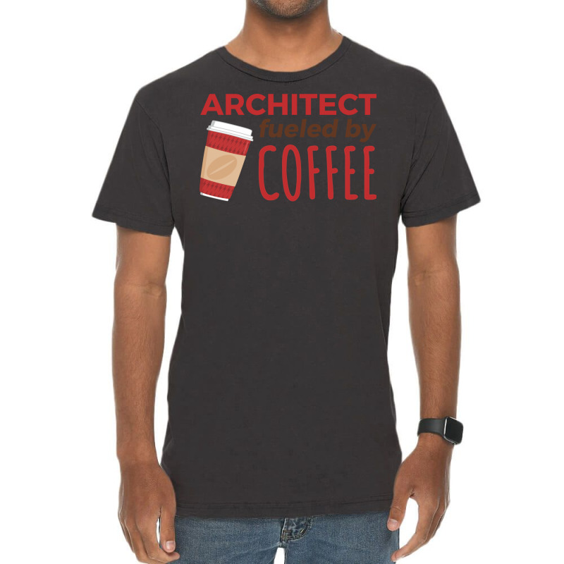 Architect Fueled Vintage Vintage T-shirt | Artistshot