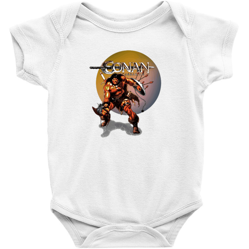 Conan The Barbarian Baby Bodysuit by KylanRivas | Artistshot