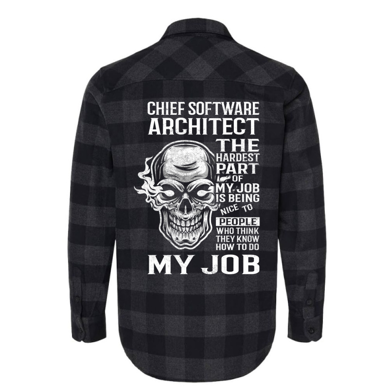 Chief Software Architect T  The Hardest Part Gift 2 Item Tee Flannel Shirt | Artistshot