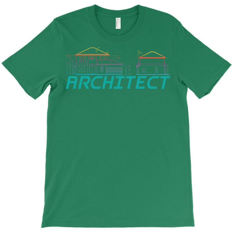 Architect Architecture Building Hippie 80s T-shirt | Artistshot