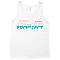 Architect Architecture Building Hippie 80s Tank Top | Artistshot