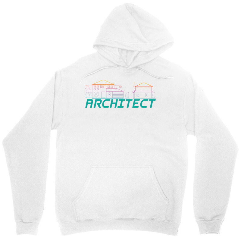 Architect Architecture Building Hippie 80s Unisex Hoodie | Artistshot