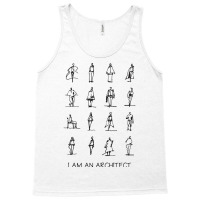 I Am An Architect People Sketches Black Green Tank Top | Artistshot