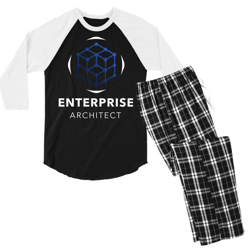 Be A Proud Enterprise Architect Retro Men's 3/4 Sleeve Pajama Set | Artistshot