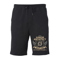 Junior Architect T  Superpower Gift Item Tee Fleece Short | Artistshot