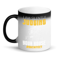 Im Silently Judging Your House Funny Architect Vintage Magic Mug | Artistshot