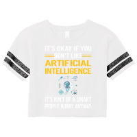 Funny Smart People Artificial Intelligence Ai Scorecard Crop Tee | Artistshot