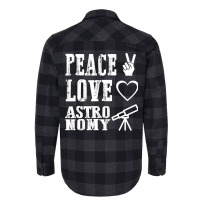 Peace Love Astronomy Stars Flannel Shirt | Artistshot