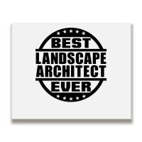 Best Landscape Architect Ever Funny Metal Print Horizontal | Artistshot