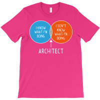 Architect I Dont Know What Im Doing Twocolor Diagram Girl T-shirt | Artistshot