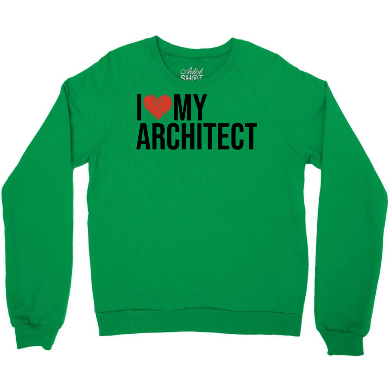 Architect Wife Husband Gifts For Her Girl Crewneck Sweatshirt | Artistshot