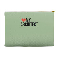 Architect Wife Husband Gifts For Her Girl Accessory Pouches | Artistshot