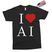 I Love Ai Exclusive T-shirt | Artistshot