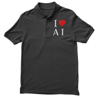 I Love Ai Men's Polo Shirt | Artistshot