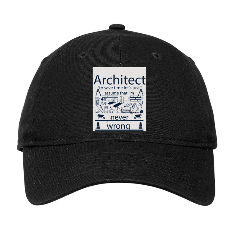 Architect Travel Vintage Adjustable Cap | Artistshot