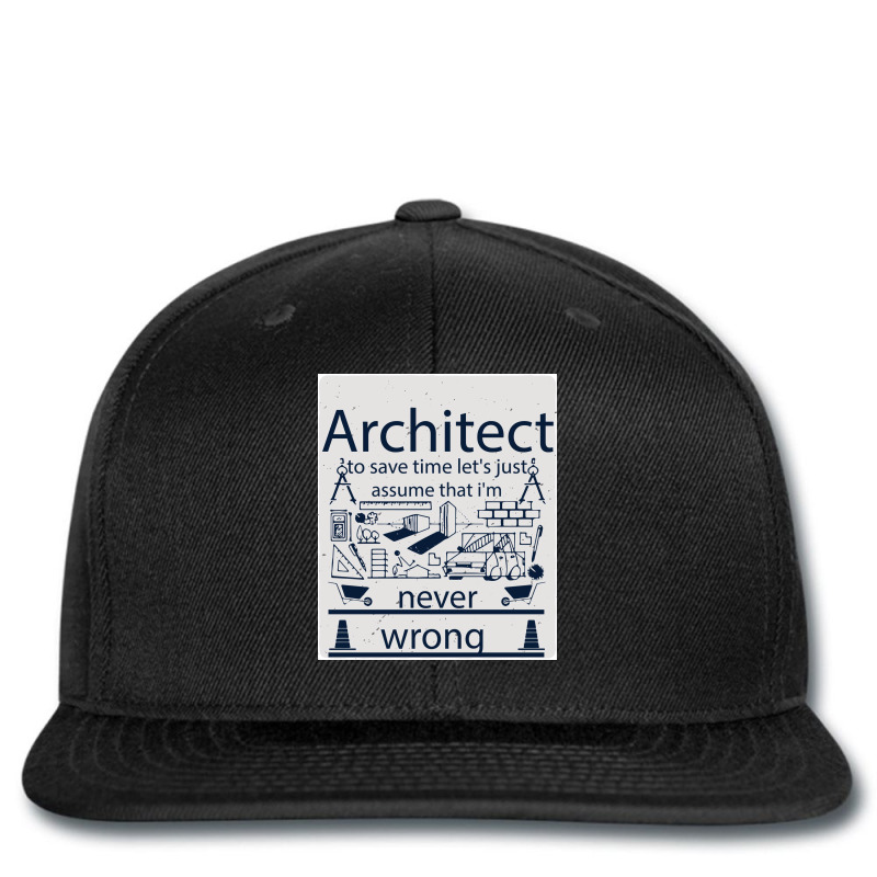 Architect Travel Vintage Printed Hat | Artistshot